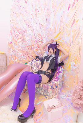 Kamikazaka Mafuyus „Purple Succubus“ entblößt ihre sexy Taille, um Ihre Aufmerksamkeit zu erregen (75P)
