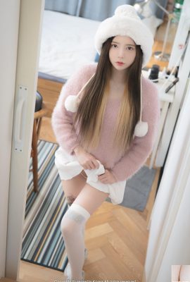 [Yuka] Koreanisches hübsches Mädchen mit „großen wässrigen Augen + schlanken Beinen“ und super guter Figur schaute sich „Riot“ an (53P)