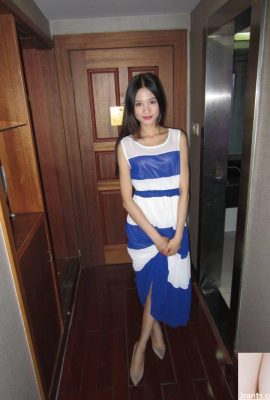 Privates Fotoshooting eines schlanken jungen chinesischen Model-Mädchens im Hotel – Yang Ying (43P)