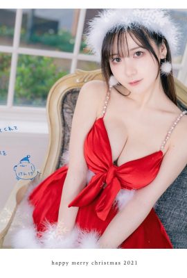 Ken (けんけん) „Christmas Girl Black Underwear“ zeigt harmlos ihren heißen Körper (37P)