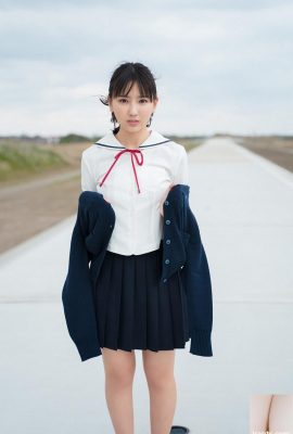 [沢口愛華] Der Charme der Kleidung im JK-Stil wird dadurch nicht gemindert! Die pralle Büste kann durch Blasen gebrochen werden (28P)