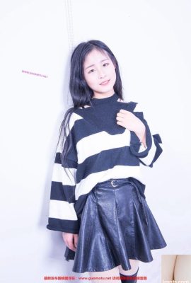 Erste Aufnahme des reinen, weißen und zarten chinesischen Models – Ding Xiaoxiao (52P)