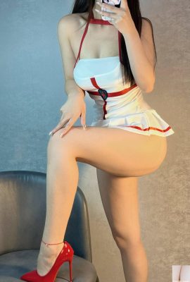 [Internetsammlung]„White Silk Nurse“ des Wohlfahrtsmädchens Momozawa Sakura, VIP-exklusiv[51P]