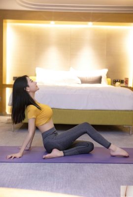 (Online-Sammlung) Wunderschönes Model-Xie Xiaoan XiuRen schönes Model intern angepasster Privatkauf Yoga Originalbild (102P)