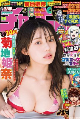 (Kikuchi Himena) Foto eines Mädchens mit großen Brüsten, das im Bikini ein tiefes V-Dekolleté zeigt (13P)