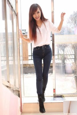 Sexy MM-Jeans-Schönheit Zhao Wanni, süßes Foto (23P)