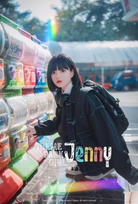 (Jeong Jenny) Das temperamentvolle Mädchen ist voller Charme in Schuluniform (33P)