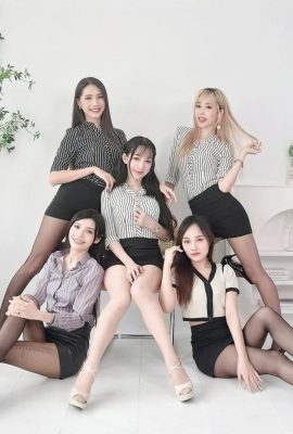 (Online-Sammlung) Acht taiwanesische Mädchen mit wunderschönen Beinen, Party und Zusammenstellung (Teil 2) (86P