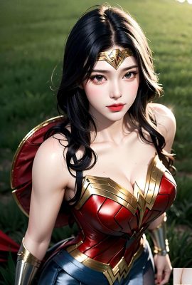 (KI-Schönheit) unzensiert – Wonder Woman