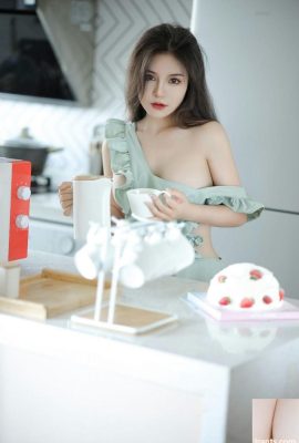 Die beste Nacktarbeit von kleinen Loli aus dem Internet (Küchentagebuch) – Tao Nuanjiang (45P)