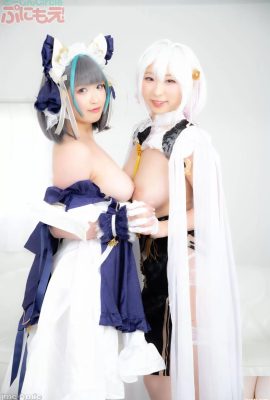 Cosplay-Fotoalbum von 2 süßen japanischen Mädchen (70P)