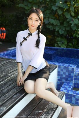 Der klassische Cheongsam der sexy Göttin Xiaoreba Angela mit frechem Hintern und schönen Beinen (41P)