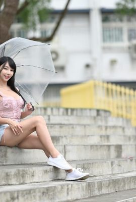 (Online-Sammlung) Taiwanesisches Mädchen mit schönen Beinen – Zoe So schönes Model-Fotoshooting im Freien (88P)