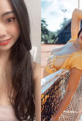In der zweiten Klasse der Mittelschule habe ich sorgfältig das beste kindliche Gesicht und die besten großen Brüste ausgewählt – Michelle Du Yu (16P)
