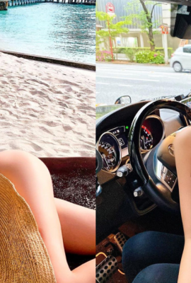 Die sexy Reisebloggerin Rirey ist so „schön“, dass die Menschen den Fokus verwischen (20P)
