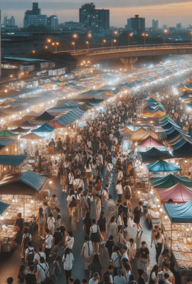 Mysterious Night: Serienfall auf dem Nachtmarkt