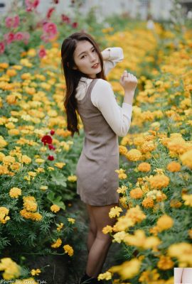 (Online-Sammlung) Taiwanesisches Mädchen mit schönen Beinen – Hua Qiaojuan, eine temperamentvolle Schönheit, Outdoor-Fotoshooting (3) (64P