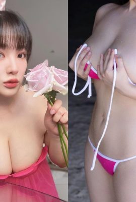 „Der Gott der orientalischen Brüste“ erschien auf der Taipei Flower Expo und verwandelte sich in eine vollbusige Version von Chunli mit tiefem V und riesigen Brüsten, die nicht versteckt werden können (11P)