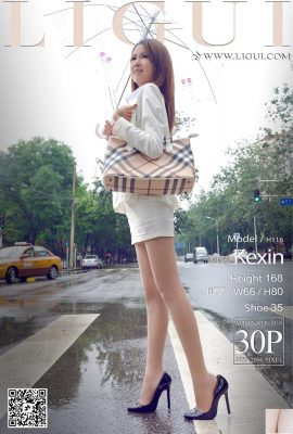 (LiGui Internet Beauty) 08.08.2017 Model Kexin OL High Heels und schöne Beine (31P)