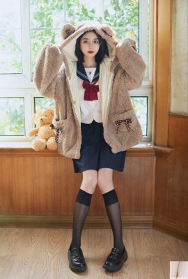 (Online-Sammlung) Welfare Girl-Lao Xiaobai Schuluniform jk Little Bear jk (43P)