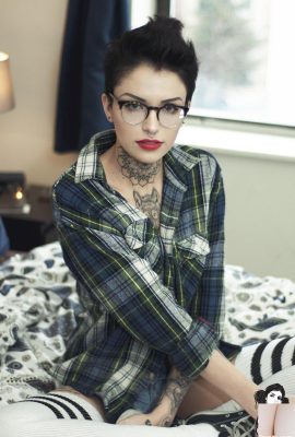 (Suicide Girls) 19. März 2015 – Leighraven Talk Nerdy to Me (50P)