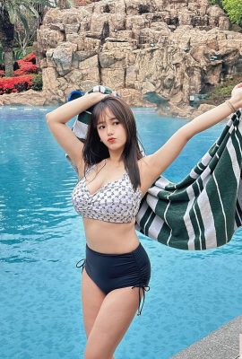 Die Freundin Qing Qing „Wang xuxu_anna“ zeigt ihre Figur ohne Grenzwert (16p)