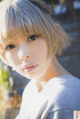 (First もが) Sweet lächelte und fiel ohne zu zögern in eine weiße und zarte Figur (42p)