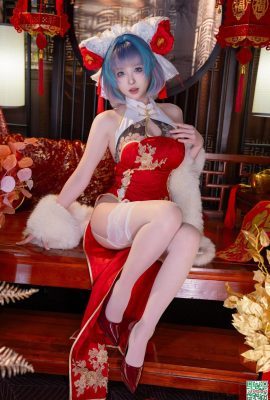 (Sammlung im Internet) Welfare Girl Yuno Shimizu „Chichou Neujahr Cheongsam“ exklusiver VIP (73p)