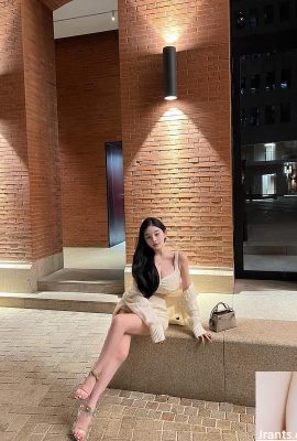 Sexy Network Beauty „Qian Hui“ kann ihre Aufregung nicht verbergen, indem sie sie ansehen (10p)