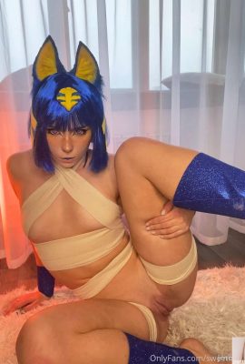 (Sweetie Fox) Ankha Cosplay -Set (39p)