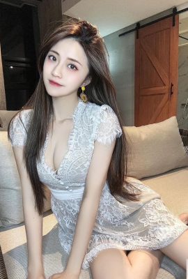 Süßes und hübsches Mädchen „Jia Jia'er“ sieht so heiß und schöne Fotos aus, um ihren Körper und ihren Geist zu trösten (10p)