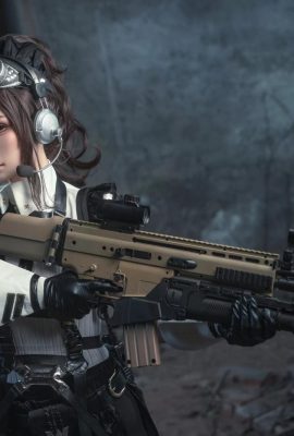 Nekokoyoshi (Foto -Mädchen Meow Xiaoji) – Battle Maid (64p)