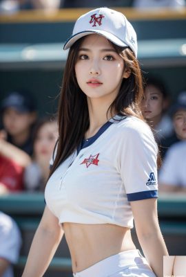 Baseball-Mädchen