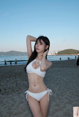 „Yixuan“s süßes Lächeln ist so bezaubernd, ihr zarter weißer Körper ist eine Augenweide (10P)