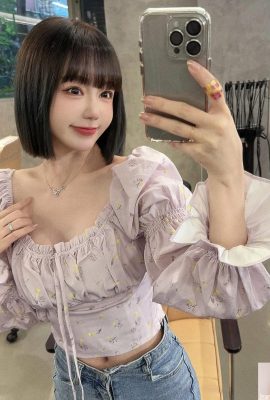 „Ninizi“ zeigt ihre extremen Kurven! Die runden und schönen Brüste sind so wild (10P)