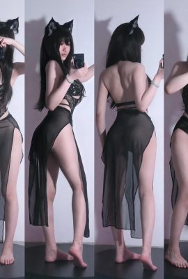 (Online-Sammlung) Takahashi Chirin – die neuesten drei Sätze magischer Drachen + schwarze Jacke + schwarzer Gaze-Aushöhlungsspaß (100P)