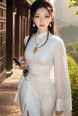 Gufeng weiblicher Schwertkämpfer