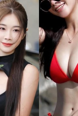 Die Straßen von Tianmu sind extrem heiß! Die Cheerleader-Göttin Lai Ke hat alle in ihrem reinweißen Outfit verblüfft! (11P)