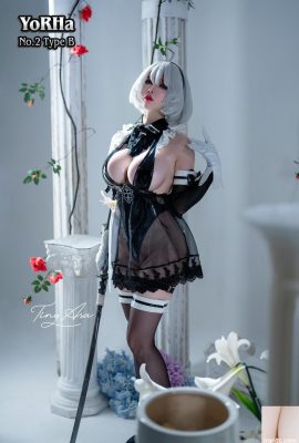 (Online-Sammlung) Tiny Asa アサ(tiny.asababy) Cosplay 2B – NierAutomata (85P)