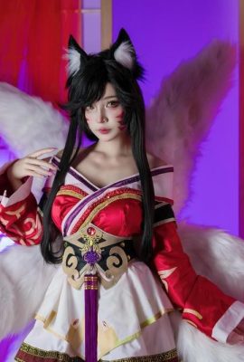 (Online-Sammlung) Umeko J Cosplay Ahri – League of Legends (109P)